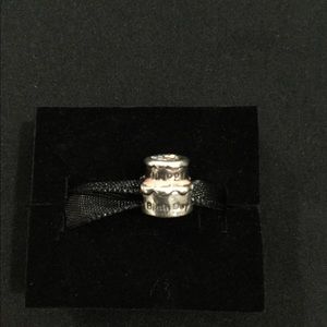 Happy birthday cake charm (not pandora)